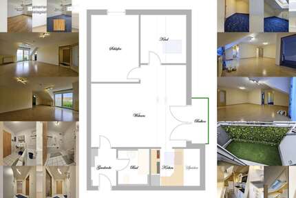 Wohnung zum Mieten in Neumarkt-Sankt Veit 500,00 € 64 m²