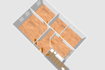 Vierraumwohnung, Dreieinhalb Raumwohnung - Hildburghausen