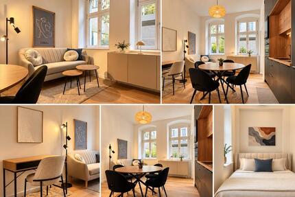 Möblierte 2-Zimmer-Wohnung mit offenem Wohnkonzept & modernem Bad - Berlin Pankow