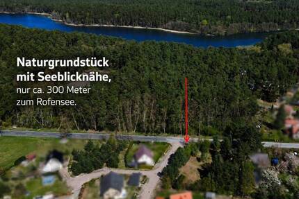 1.254 m² Baugrundstück nahe Stechlinsee - teilbar , ruhige Lage (provisionsfrei) - Menz