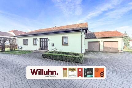 Bezugsfreies Einfamilienhaus | Krostitz | Fußbodenheizung | Doppelgarage | - Delitzsch