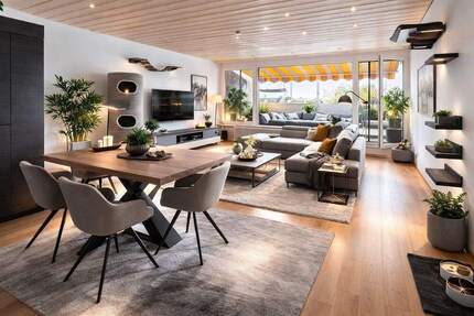 Wohnen mit Weitblick - sonnige 3-Zimmer-Wohnung mit Balkon und Alpenpanorama - Unterschleißheim Lohhof