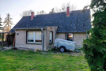 entkerntes Einfamilienhaus mit Nebengelass bei Anklam - Spantekow
