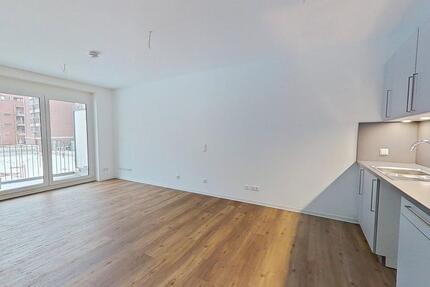 Moderne 2-Zimmer-Wohnung mit EBK und BALKON im Neubauquartier FIELD 4 - Mannheim Neckarstadt-Ost
