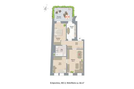 Wohnung zum Kaufen in Leipzig 161.000,00 € 65.88 m²