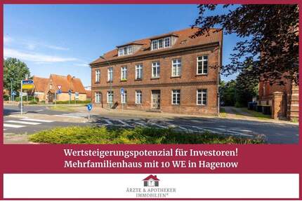 Wertsteigerungspotenzial für Investoren! Mehrfamilienhaus mit 10 WE in Hagenow