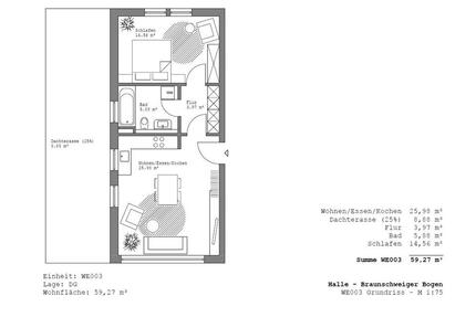 Penthouse Wohnung Modern & barrierefrei wohnen im Ärztehaus (37364) - Halle (Saale) Nietleben