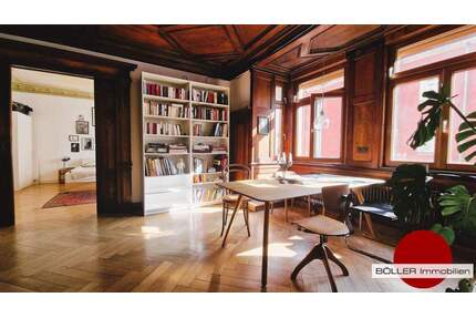 Wohnen in Gostenhof ist bunt und besonders: orignal Parkett, Stuck und viel viel Atmosphäre - Nürnberg