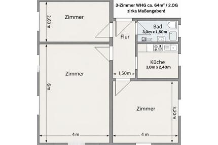 sonnige 3-Zimmer-Wohnung mit Charme in bester Lage - von Privat- - Villingen-Schwenningen Kopsbühl