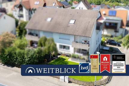 WEITBLICK: Passt perfekt! - 199.000,00&nbsp;EUR Kaufpreis, ca.&nbsp; 74,00&nbsp;m&sup2;&nbsp;Wohnfl&auml;che in Marbach am Neckar (PLZ: 71672)