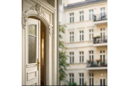 Ruhige Altbauwohnung im Hinterhaus ca. 110 m², frisch saniert - Berlin Mitte