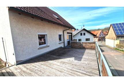 GLOBAL INVEST SINSHEIM | Tolles freistehendes Einfamilienhaus mit 7 Zimmern, großer Terrasse und Garage in Rittersbach - Elztal / Rittersbach