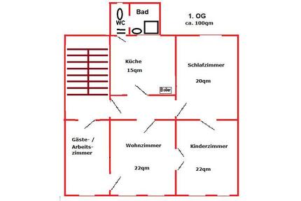 3,5 Zi-Wohnung auch als 2er WG - 500,00&nbsp;EUR Kaltmiete, ca.&nbsp; 102,00&nbsp;m&sup2; in Leipzig (PLZ: 04179) Altwest