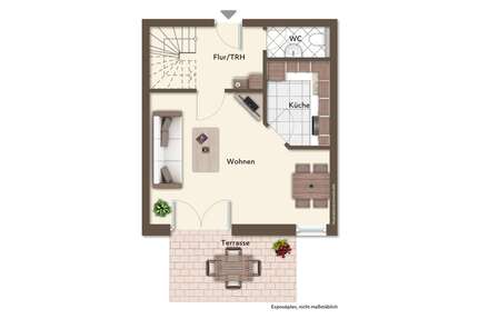 Wohnung zum Kaufen in Osterhofen 165.000,00 € 70 m²