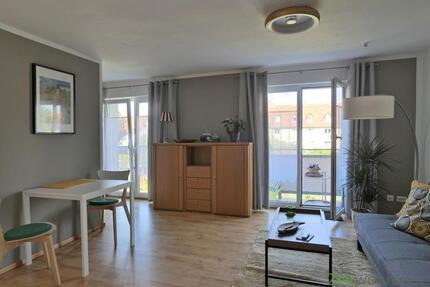 (EF0536_M) Erfurt: Ilversgehofen, neu möblierte 2-Zimmer-Wohnung mit Balkon in der Tiergartensiedlung