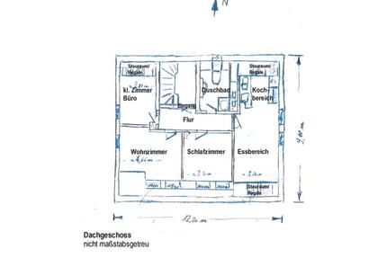 4 Zimmer Dachgeschoss in Wedding top Lage Jobcenter möglich - Berlin Pankow