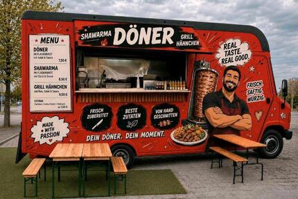 FoodTruck mit Stellplatz in DDorf neben 5 Supermärkten Oberkassel - Düsseldorf Pempelfort