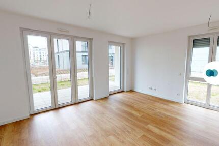 Großzügige 3-Zimmer-Wohnung mit Einbauküche, Terrasse und Garten! - Nauen
