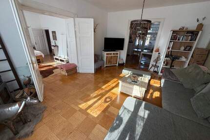 Gepflegte, helle u ruhige 4 ZKB, TL-Bad Wa+Du, Gäste-WC, Garten, PKW-Stellpl., Gar., Keller - Wöllstein