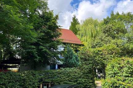 Einzigartiges Anwesen in moderner Holzrahmenbauweise – Öko-Bau, Klimaoase & Naturverbundenheit direkt an der Losse - Kaufungen Niederkaufungen