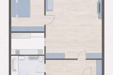 Wohnung zum Mieten in Mainz 810,00 € 48 m²