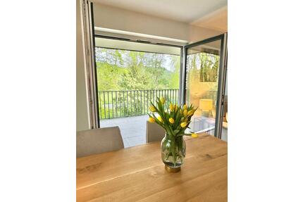 Tolle moderne Wohnung im Neubau mit Terrasse und Garten - Warburg