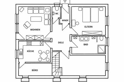 Frisch renovierte 85 m² Wohnung in Niedersfeld - Winterberg