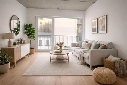 Neubau 2026 | 2-Zi | Balkon (SZ+WZ) | EBK | A+ Energie | Parkett | Aufzug - Leipzig Altwest