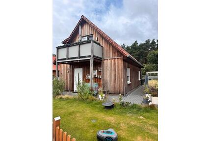 Modernes Holzhaus (Bj.2017) mit Garten und Au ßenküche in ruhiger - Soltau