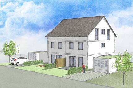 MUSTERHAUS SAMSTAGS GEÖFFNET - Holzgerlingen-Hülben I: Doppelhaushälfte in familienfreundlicher Lage