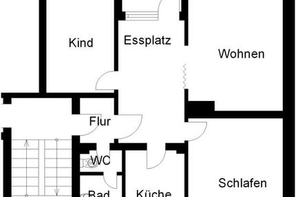 3-Zi.-Wohnung im Erdgeschoss mit Balkon - Osnabrück Gretesch