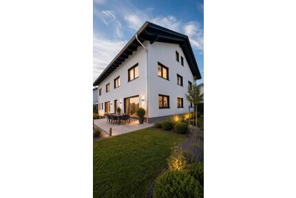 Moderne Doppelhaushälften in Burgkirchen - Neubau (D) - Burgkirchen an der Alz