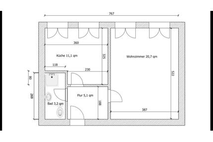 Altbau Wohnung Wrangelkiez Kreuzberg, Eigentumswohnung von privat - Berlin Friedrichshain-Kreuzberg
