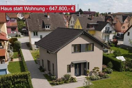 Schönes Einfamilienhaus in Radolfzell - QNG-zertifiziert & Grundstück inklusive - Radolfzell am Bodensee