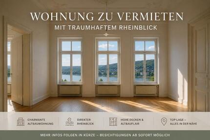 Altbauwohnung mit Rheinblick - renoviert - Neuwied