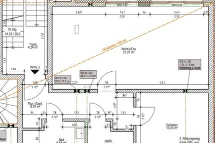 Erstbezug - KfW55 - 2 Zimmer Wohnung 1.OG - Rheine Stadtberg
