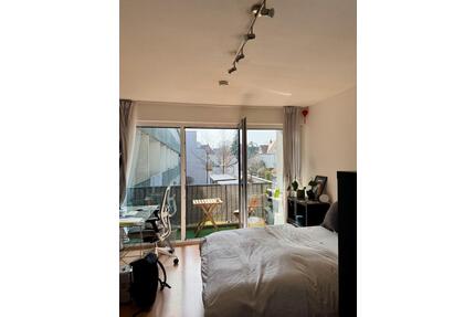 Studentenapartment: 1-Zimmer-Wohnung (29 qm) mit Balkon - Erlangen Am Anger