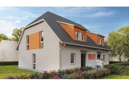 Neubau Doppelhaushälfte mit 460 m² großem Grundstück in Bestlage - Rückersdorf Entensee