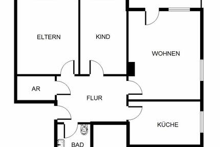 Ab sofort! 3-Zimmer-Wohnung in Gelsenkirchen Hassel