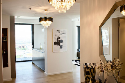 Towerlife - 3-Zimmer mit Skyline Blick - Möbliert - Frankfurt am Main Gallus