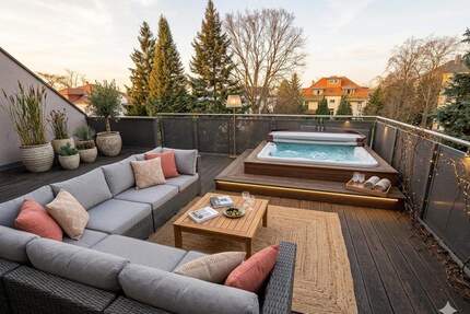 Stilvoller Luxus mit Garten und großzügiger Terrasse - Dresden Plauen