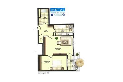 Wohnung zum Mieten in Rosenheim - Pang 800,00 € 71 m²