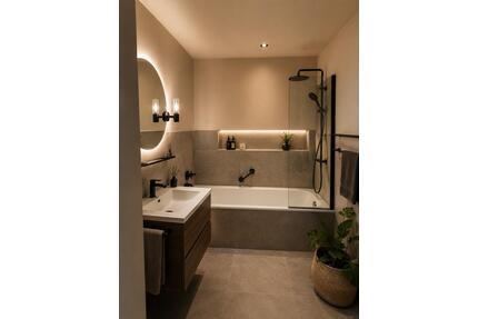 Kernsaniertes Wohnjuwel | 3 Zimmer | Design Badezimmer - Rheinau