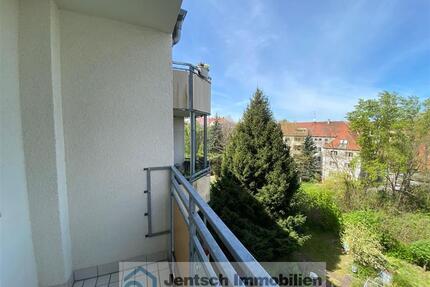 schöne 2-Raum Wohnung mit 2 Balkonen im Osten Leipzigs zu vermieten