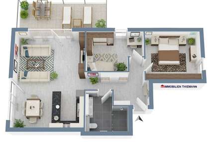 Wohnung zum Kaufen in Bottrop Fuhlenbrock 447.500,00 € 87.2 m² - Bottrop / Fuhlenbrock