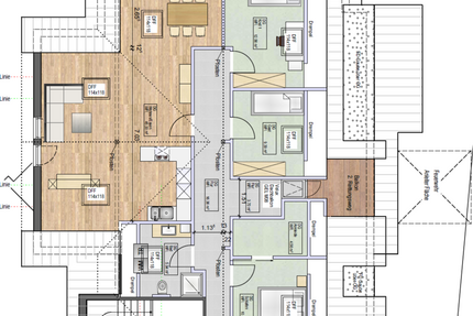 Wohnung zum Mieten in Mössingen 1.220,00 € 109.75 m²