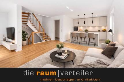 Wohnen mit Sonne in Bruckmühl - Neubau-DHH mit Südgarten, Terrasse & Carport inkl. | Einzug 092026