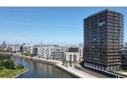 Traumhafte Wohnung in exklusiver Lage mit fabelhaftem Ausblick und Ausstattung in der Hafencity! - Hamburg Hammerbrook