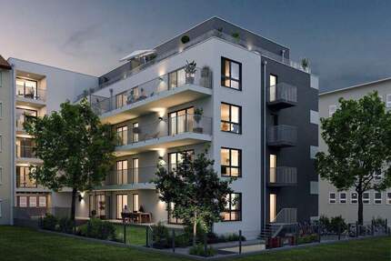 Helle Terrassenwohnung mit guter Citylage u U-Bahn ums Eck - Nürnberg Tafelhof