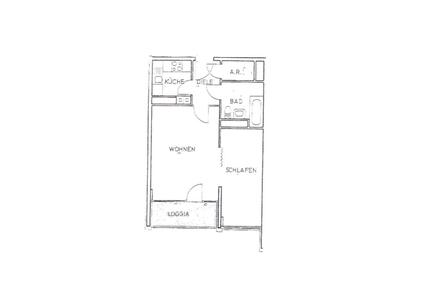 Helle 50 m2 Wohnung über den Wolken in Gonsenheim - Mainz